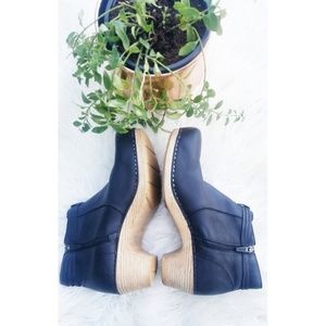 Dansko Markie Nubuck Bootie with Tassel